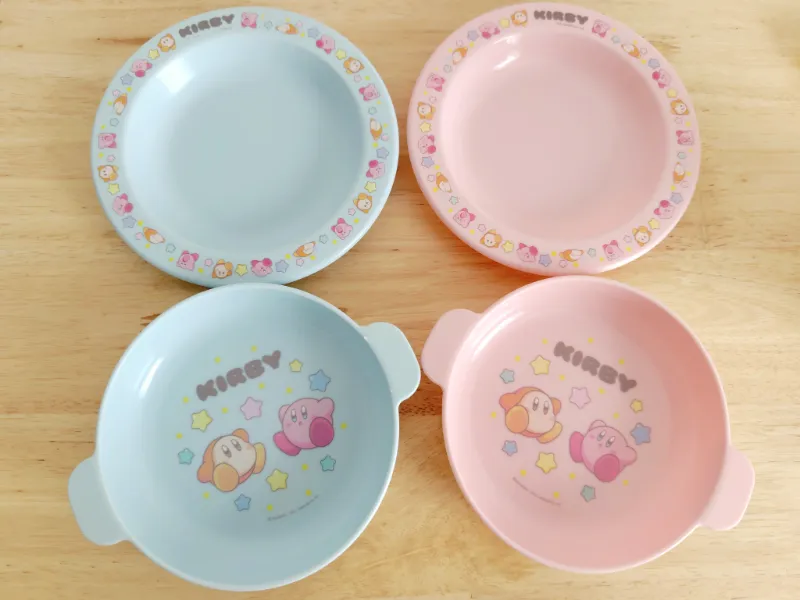 セリアで見つけたカービィのお皿
