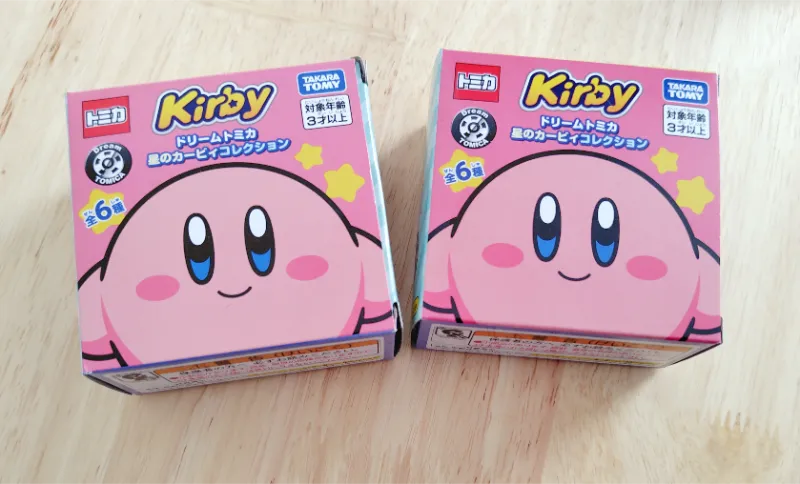 ドリームトミカ 星のカービィコレクションの箱