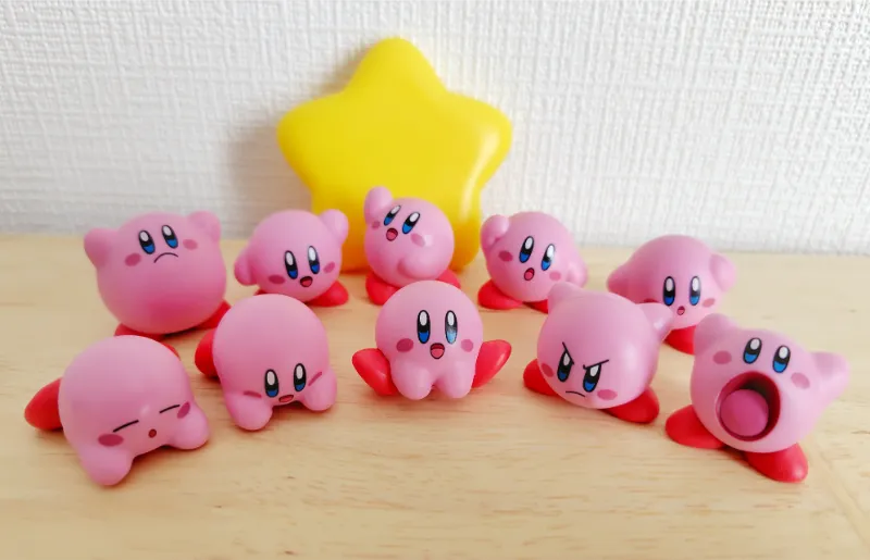 のせキャラカービィみんなでポーズ