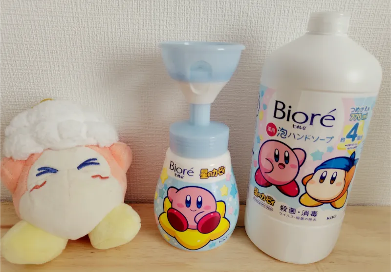 泡ハンドソープカービィデザイン