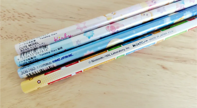 カービィの鉛筆バーコード