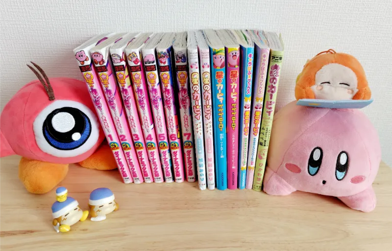 カービィと漫画とワドルドゥとワドルディたち