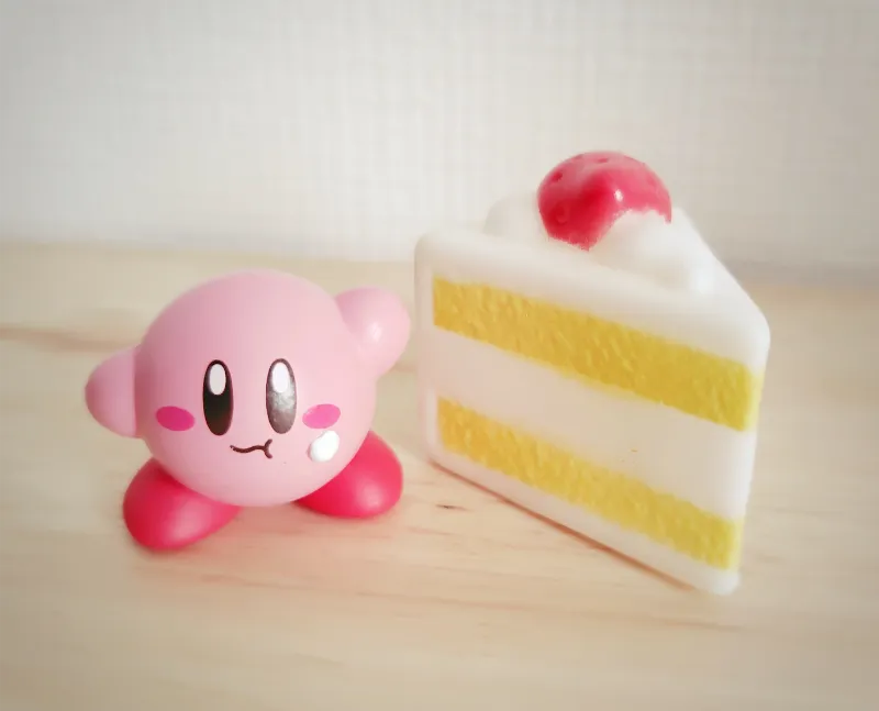 ショートケーキとカービィ