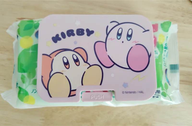 ウェットシートにふたをつけてみた