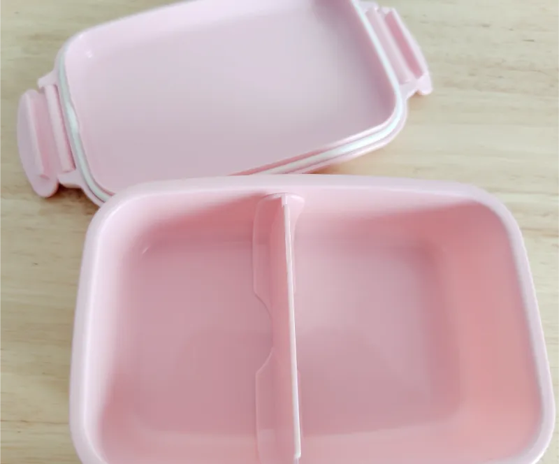 カービィお弁当箱あけたところ