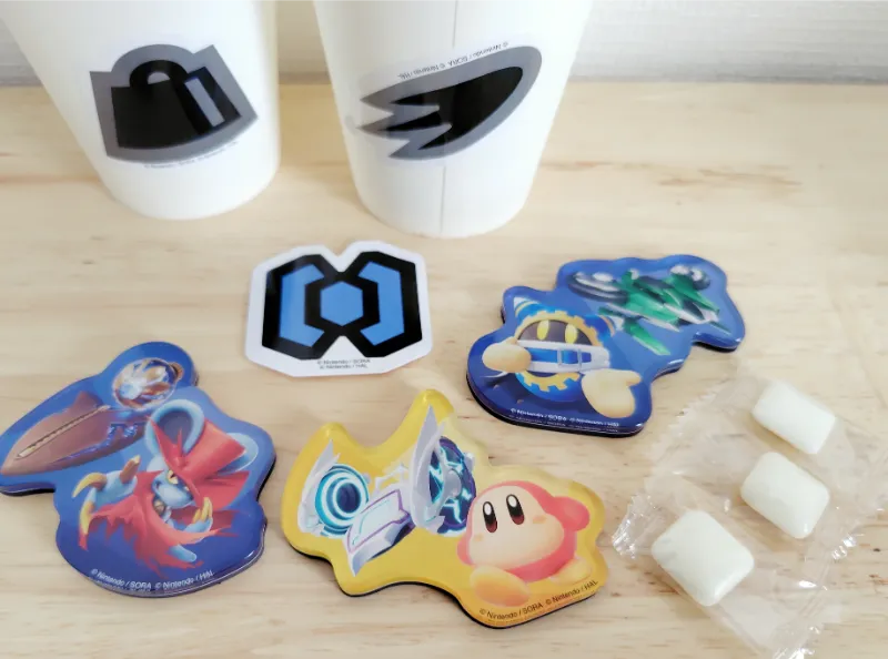 カービィのエアライダーキャラマグネッツ3つの内容