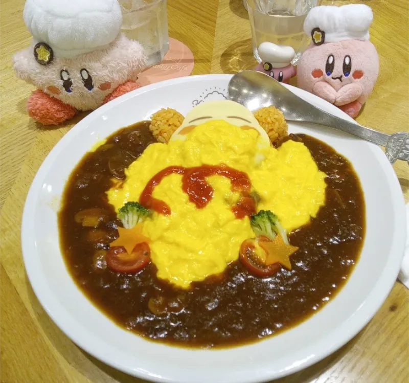 ワドルディのおひるねオムライス