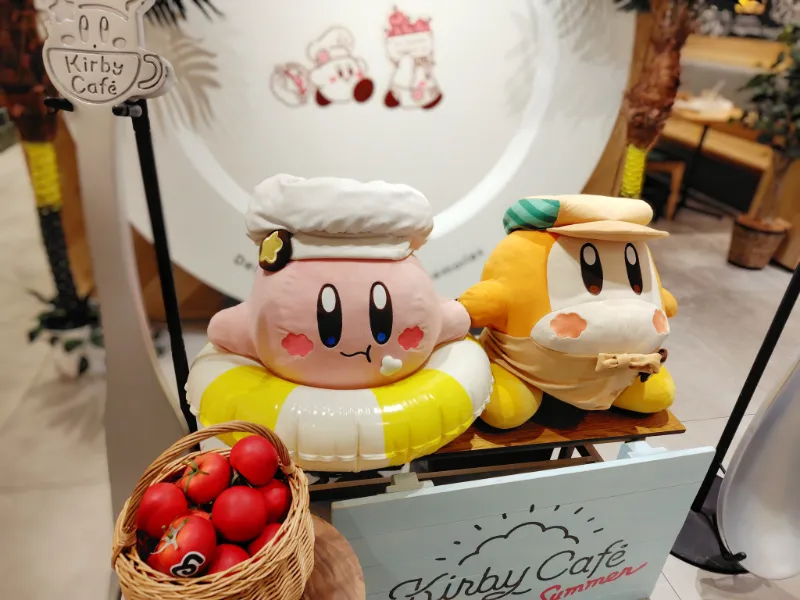 カービィカフェ大阪のフォトスポット