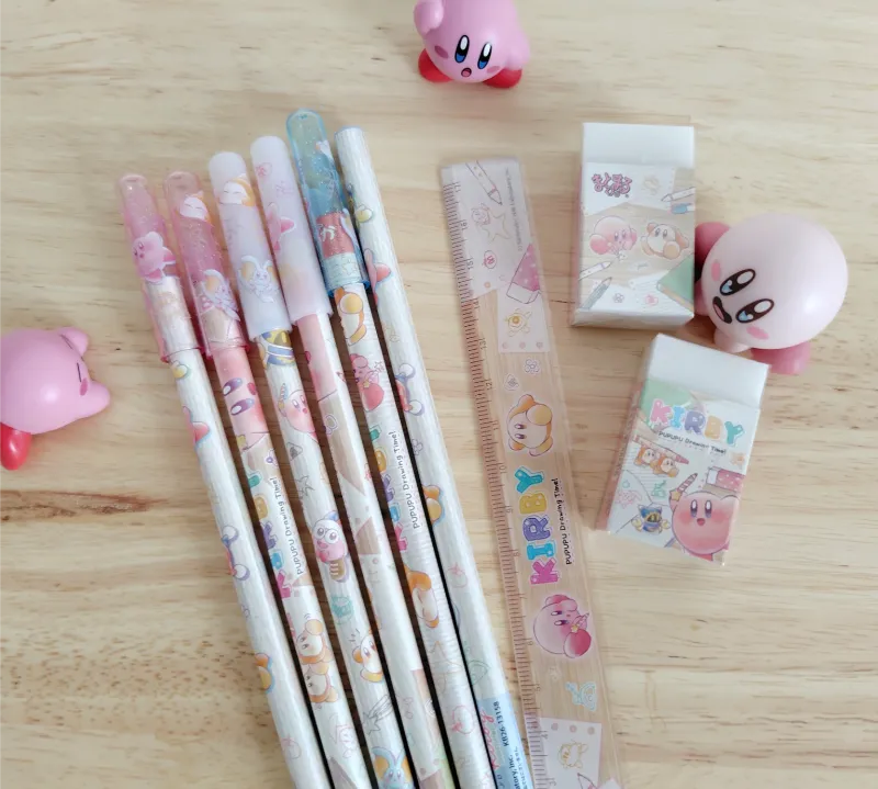 星のカービィPUPUPU Drawing Time!文房具とカービィたち