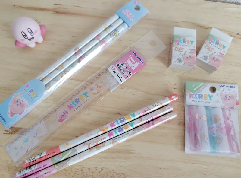 カービィ文房具PUPUPU Drawing Time!今回購入したもの