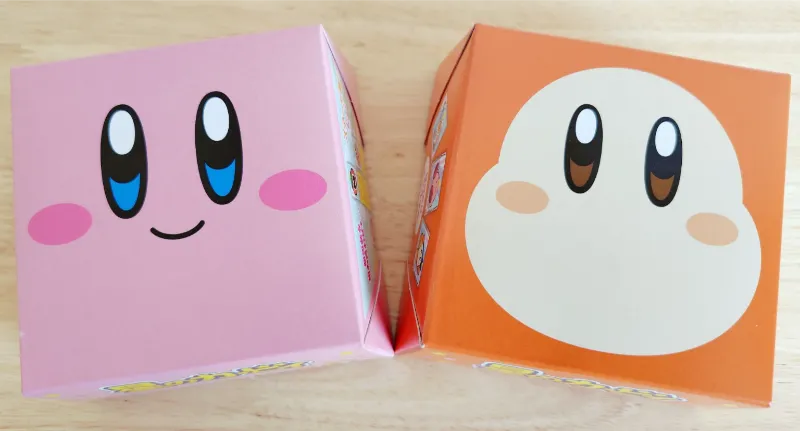 カービィチロルチョコボックスのにっこりカービィとワドルディ