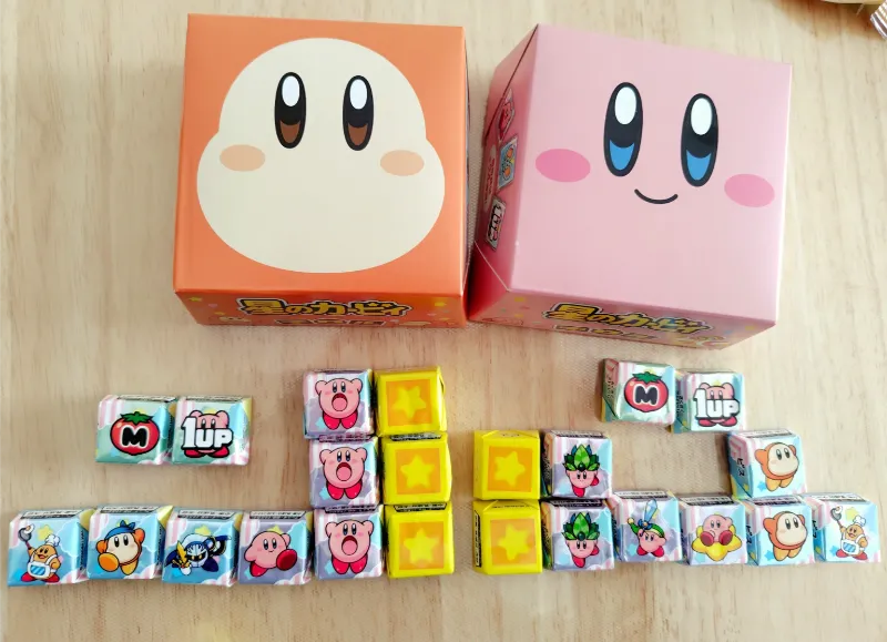 カービィチロルチョコの中身を出してみた
